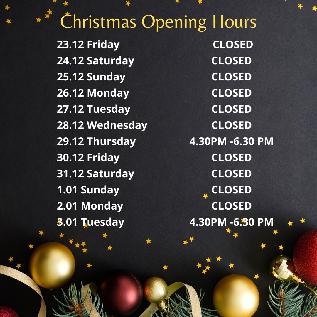Read more about the article Christmas working hours